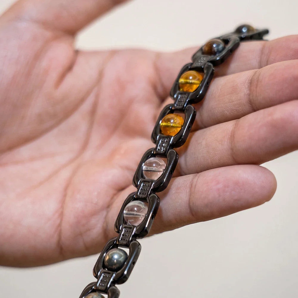 Metal Dhanyog Bracelet | Lab Tested & Certified