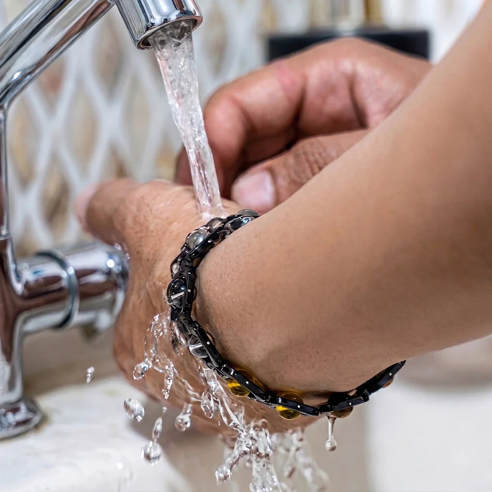 Metal Dhanyog Bracelet | Lab Tested & Certified