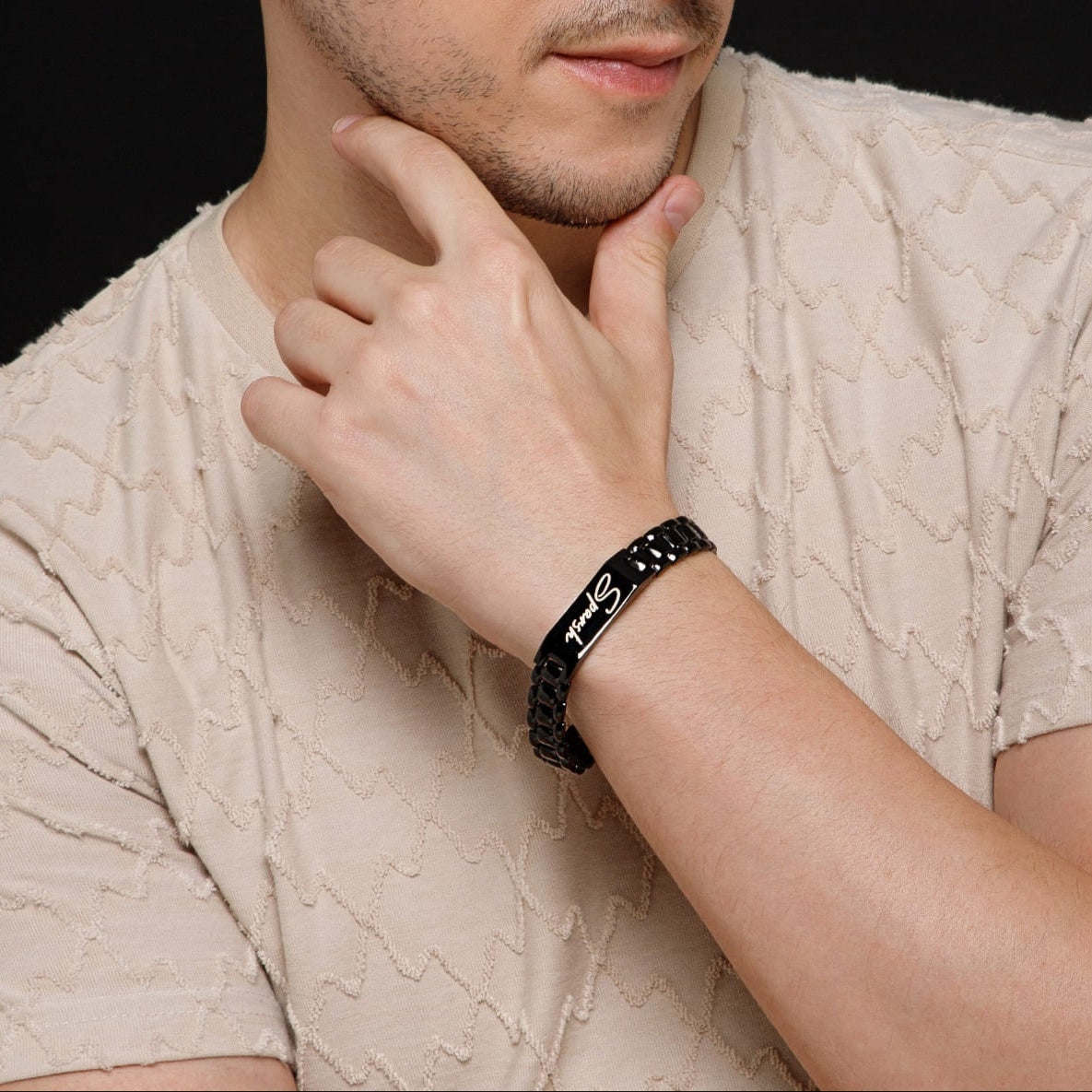 Personalized Aura Couple Bracelet | 1 Year Color Warranty