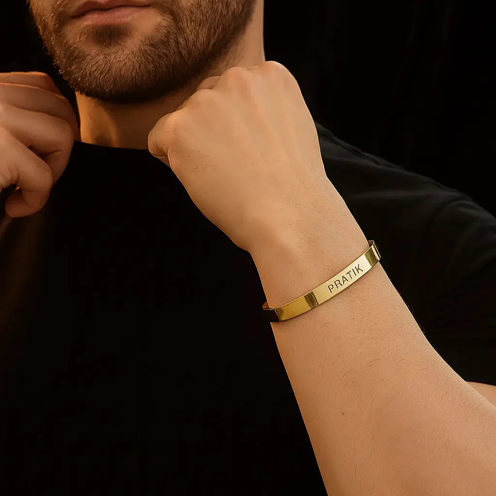 Personalize Name Kada For Men