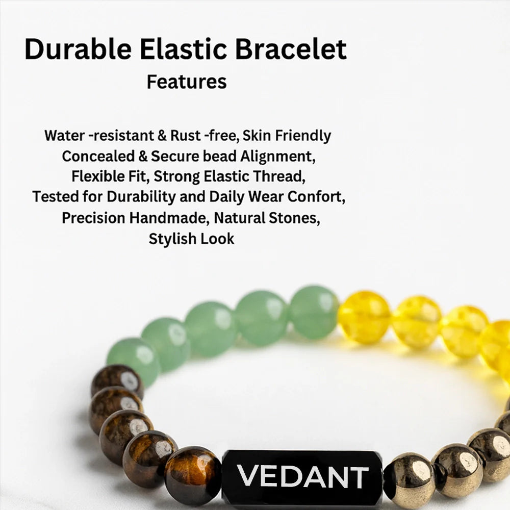 Personalized Dhan Yog Bracelet | Lab Certified & Certified | Unisex