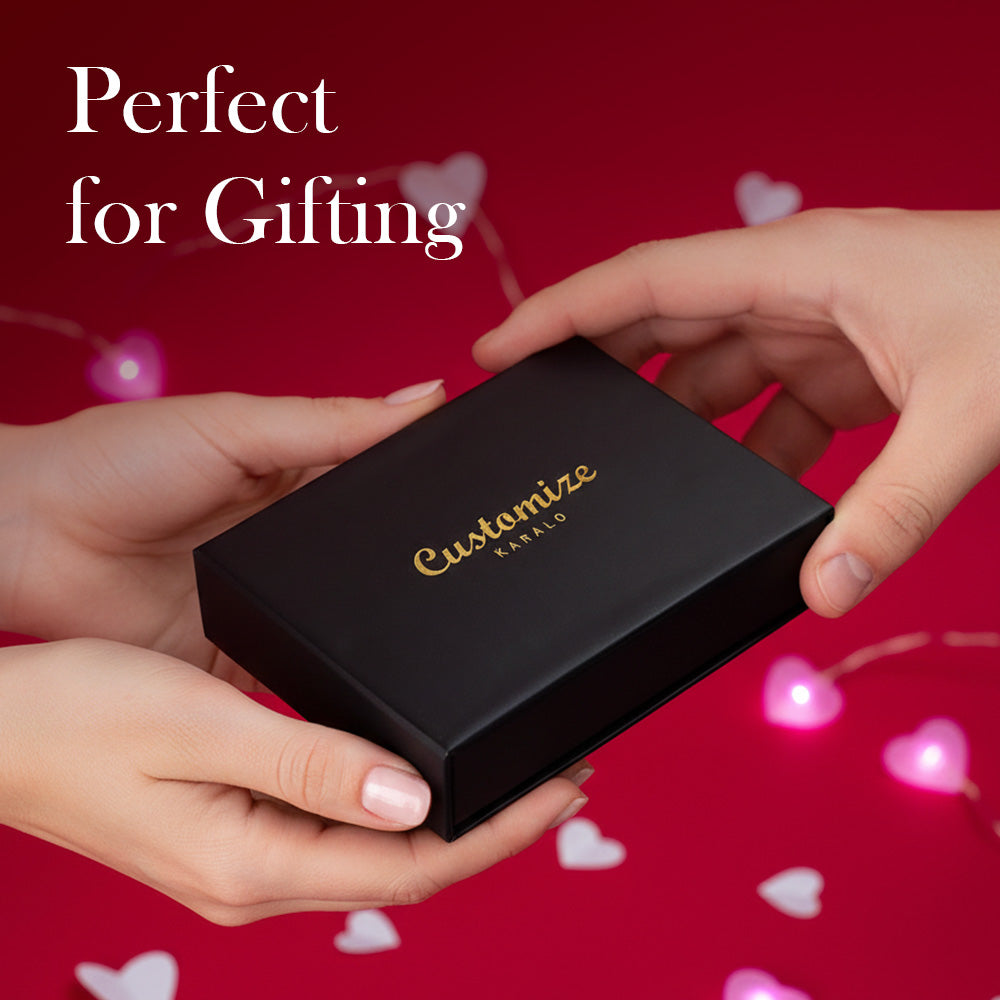 Personalize Premium Black Enamel Name Locket