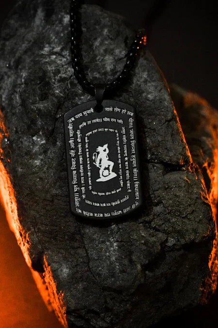 Personalized Hanuman Chalisa Verse 9 MicroCarved Locket